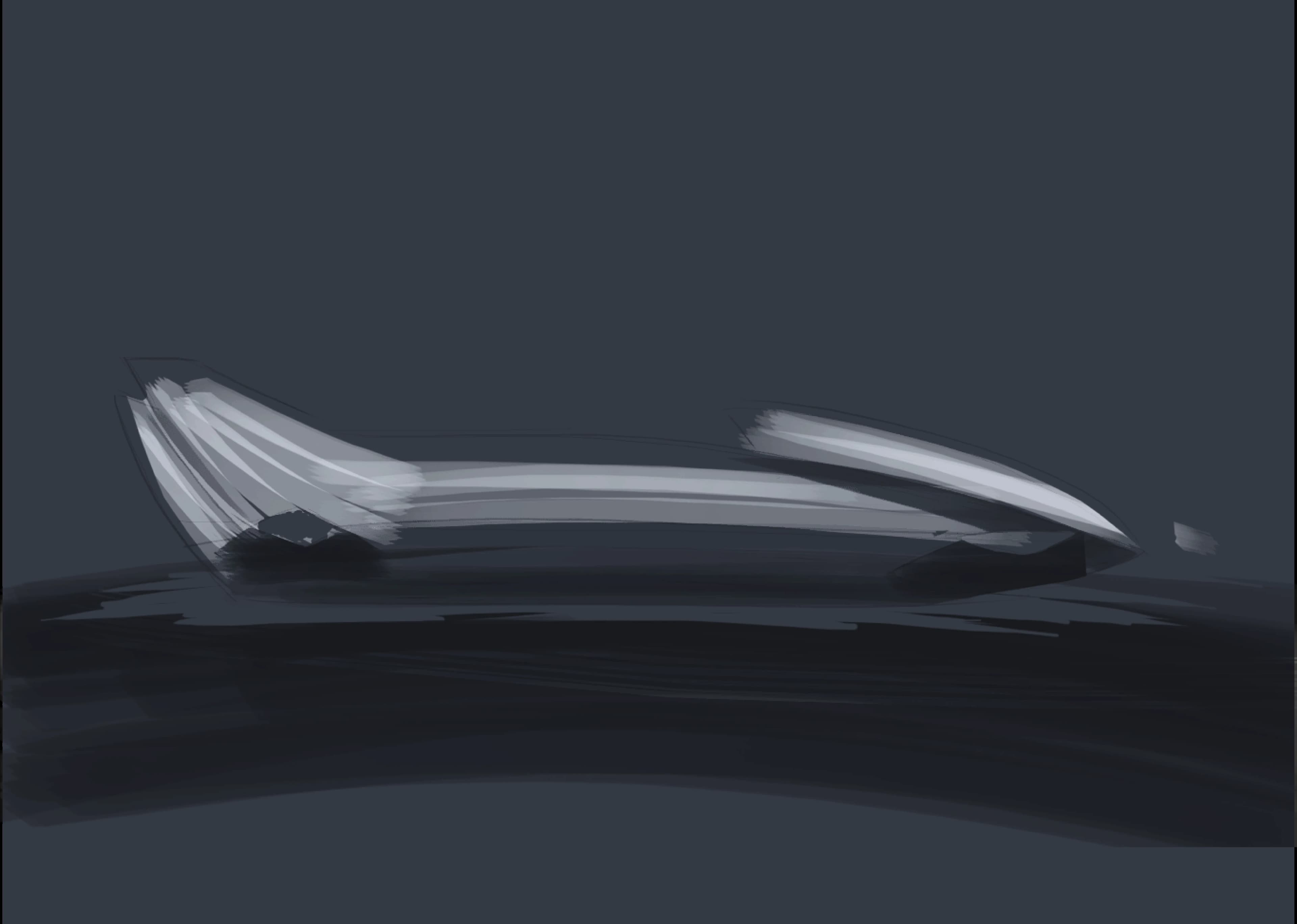 Bobsled concept sketch