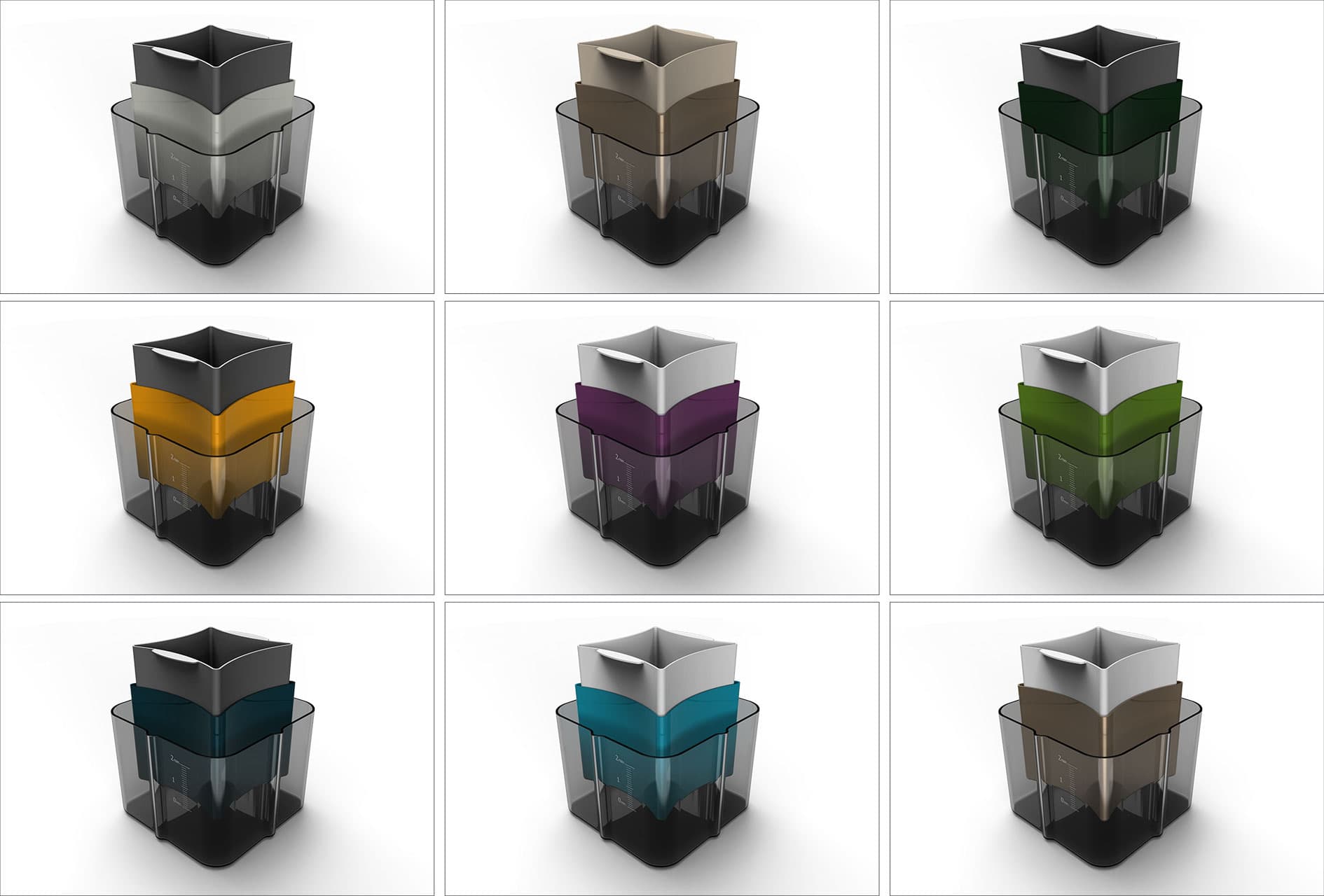 Eureka — 9 color variants