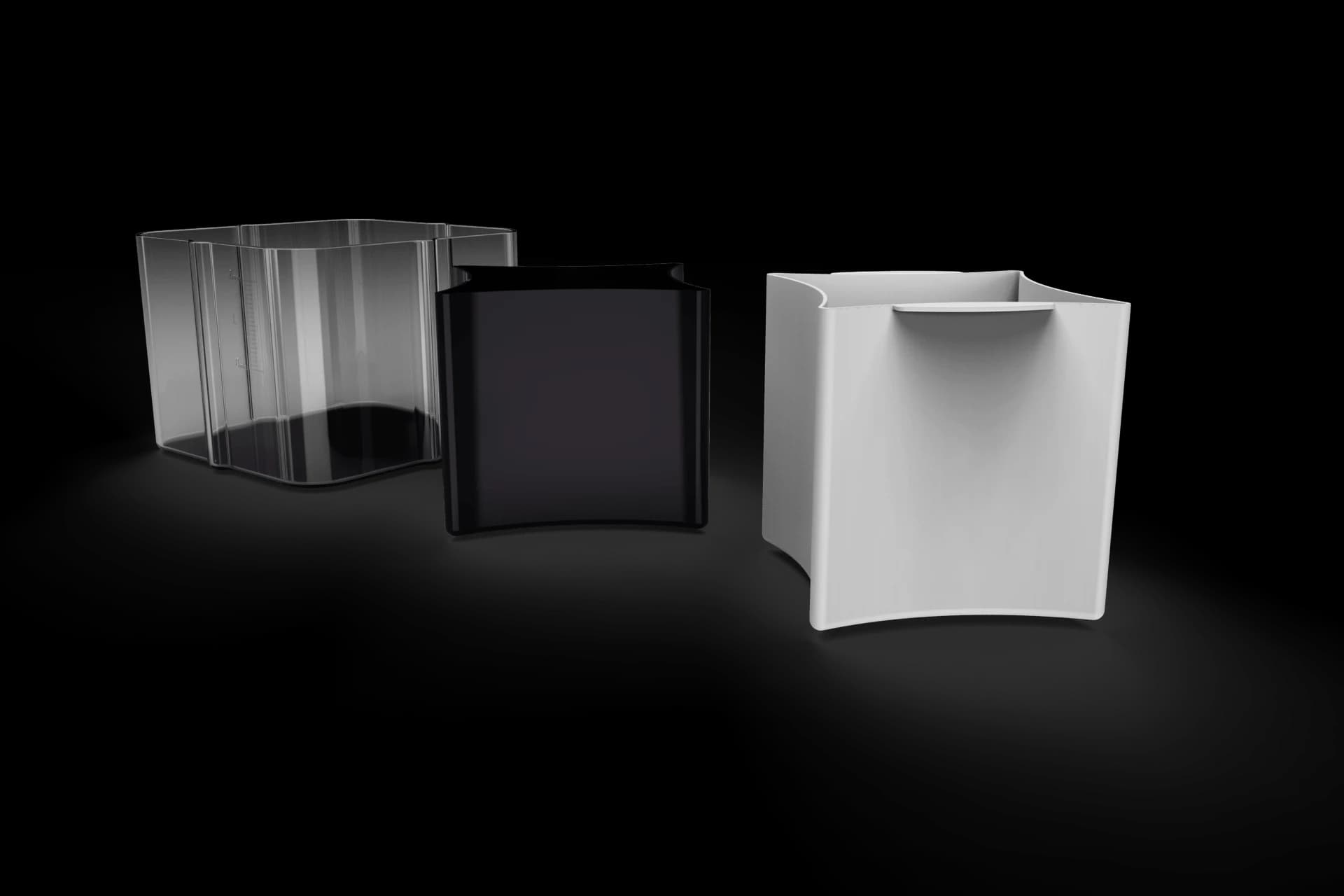 Eureka — 3 containers disassembled