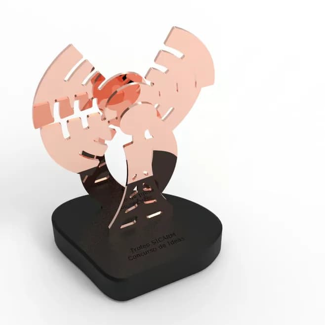 Sicarm Trophy — 3/4 view