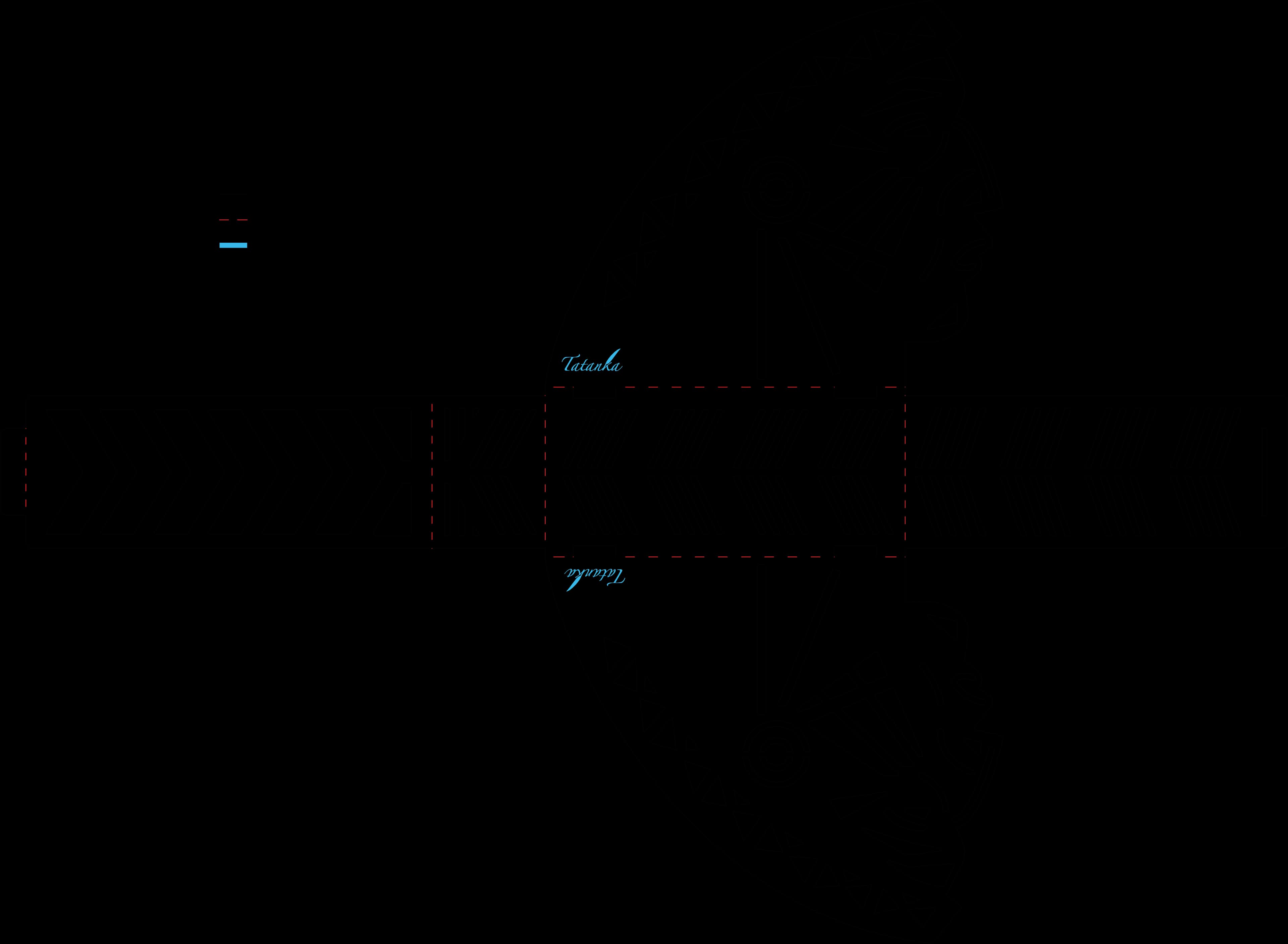 Tatanka DXF laser cut file preview
