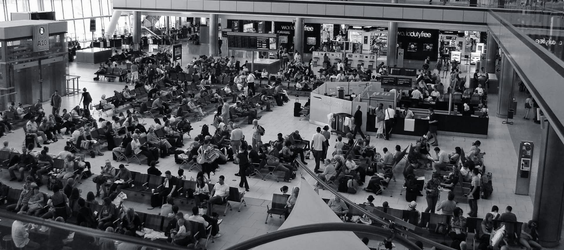 Touch ID — airport terminal context