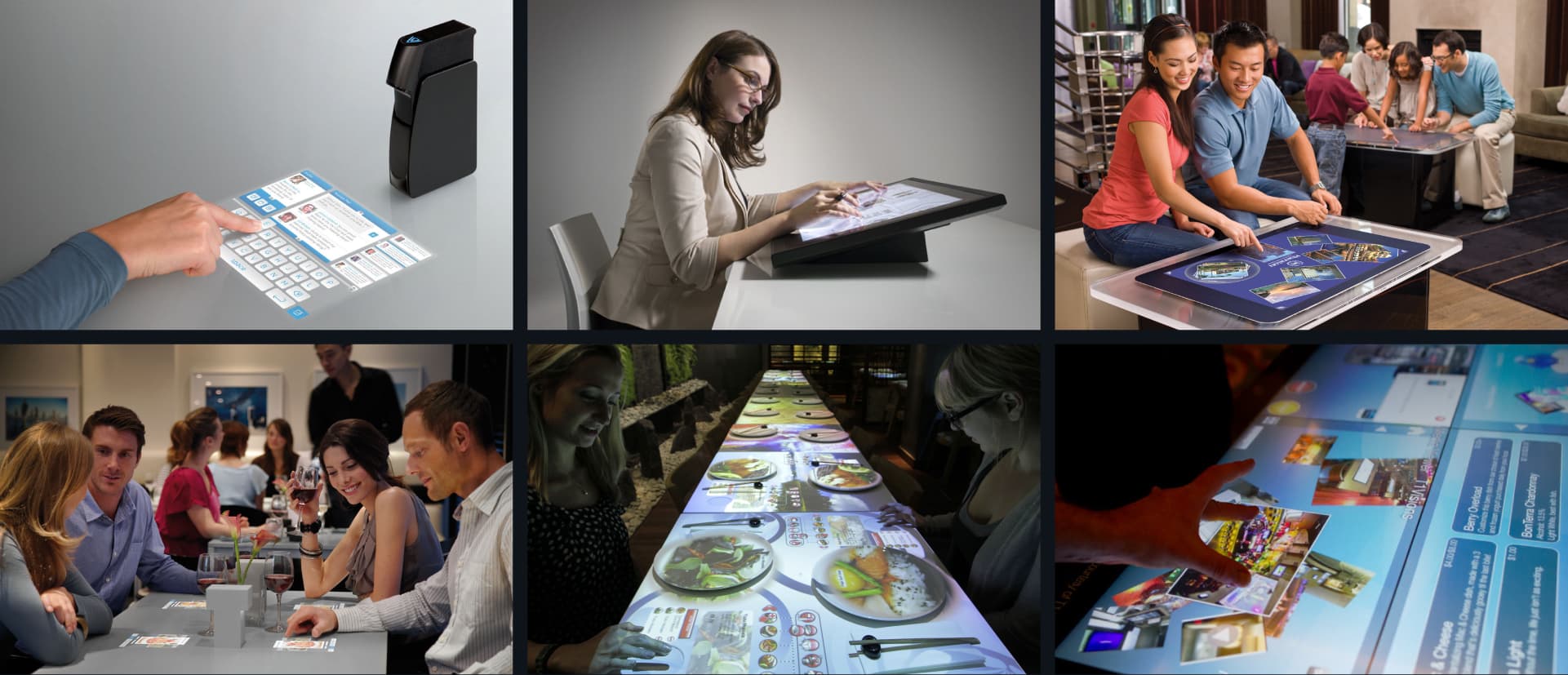 Inspiration — interactive table technology