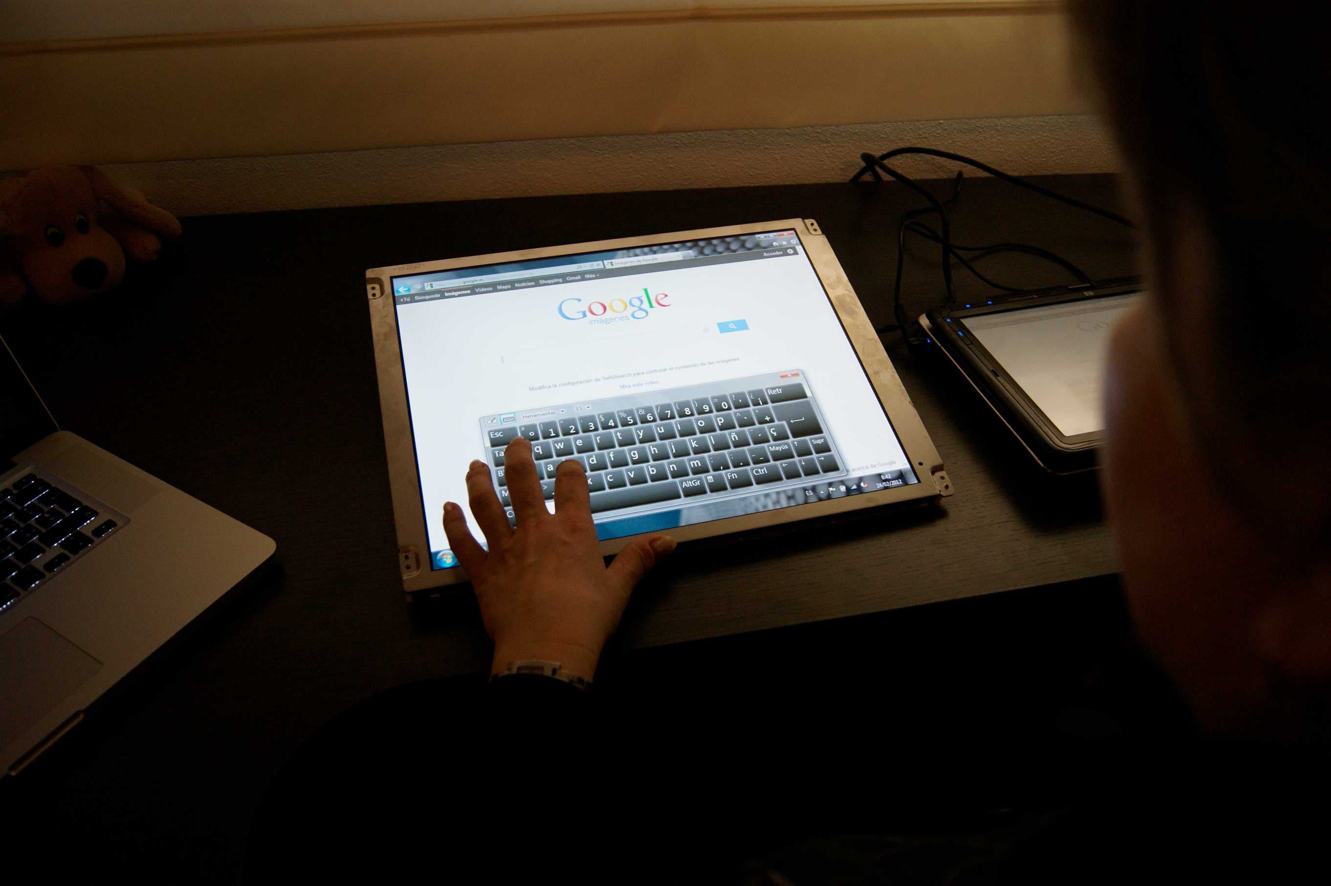 Touch ID interface — screen 1