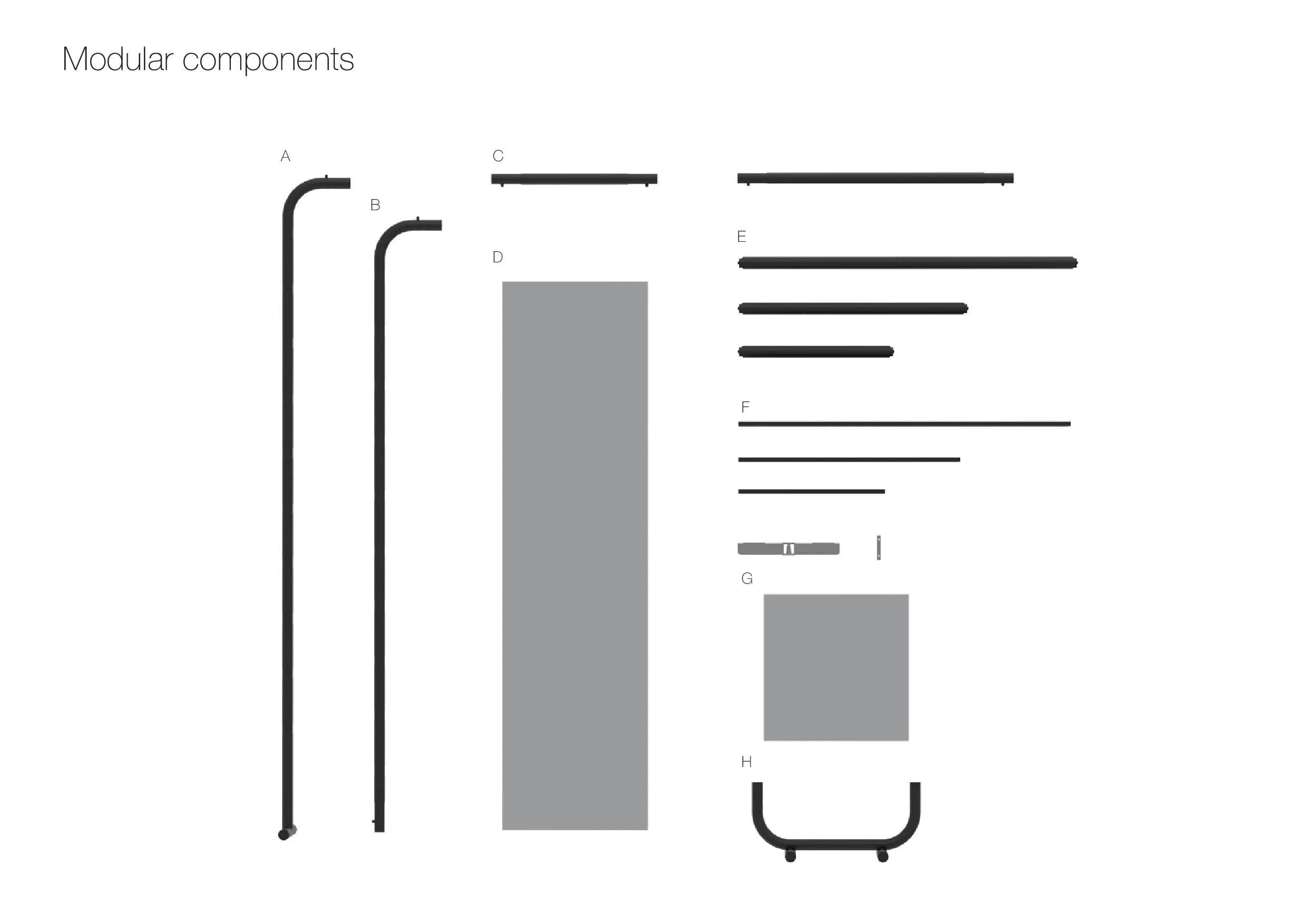Utube — modular components diagram