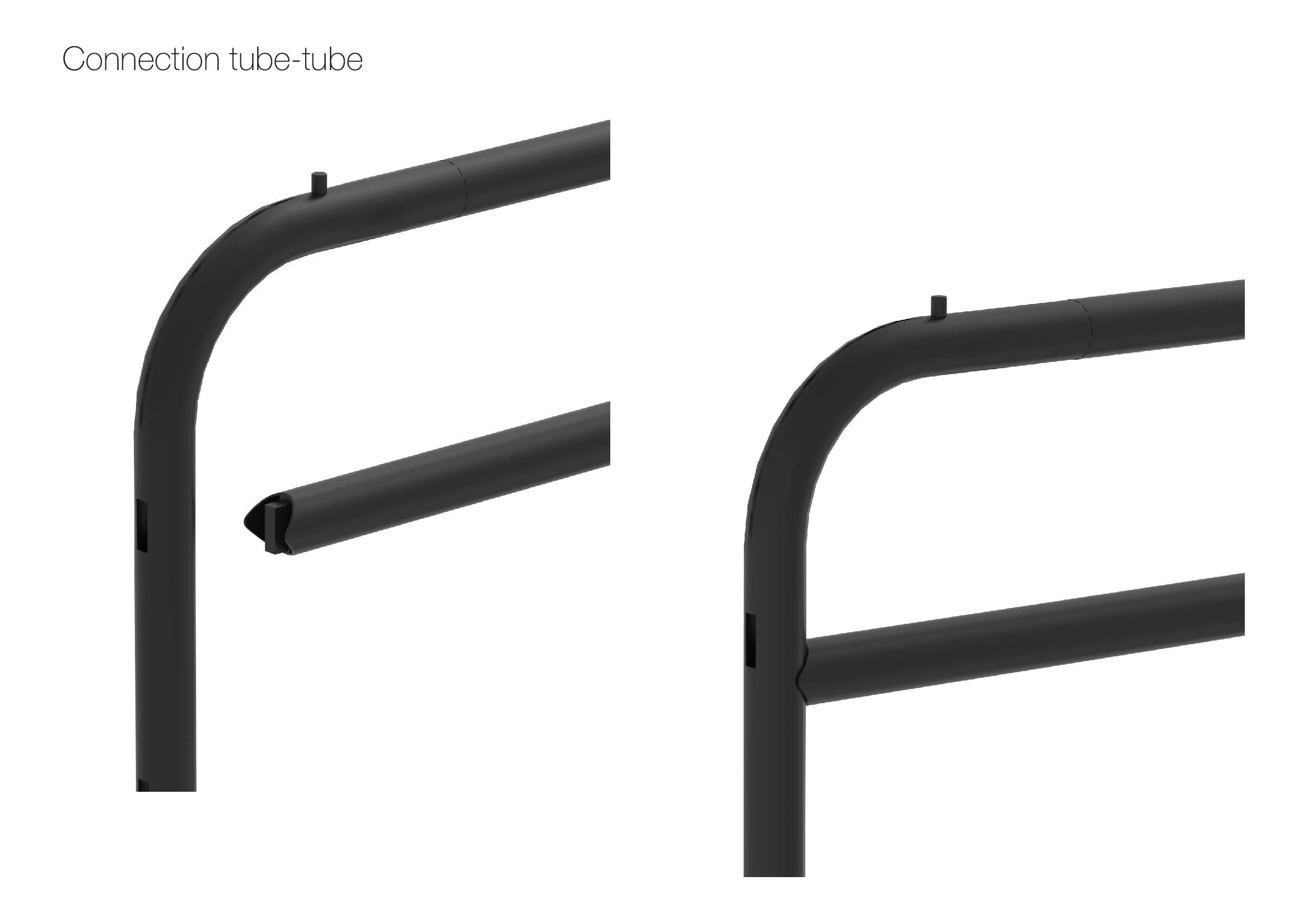 Utube — connection tube detail