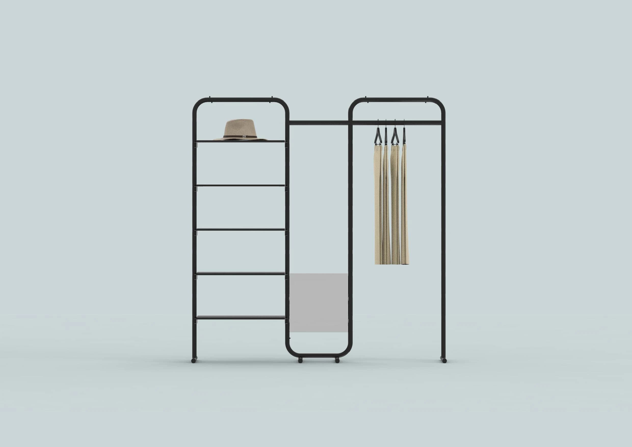 Utube — configuration with hat and scarves