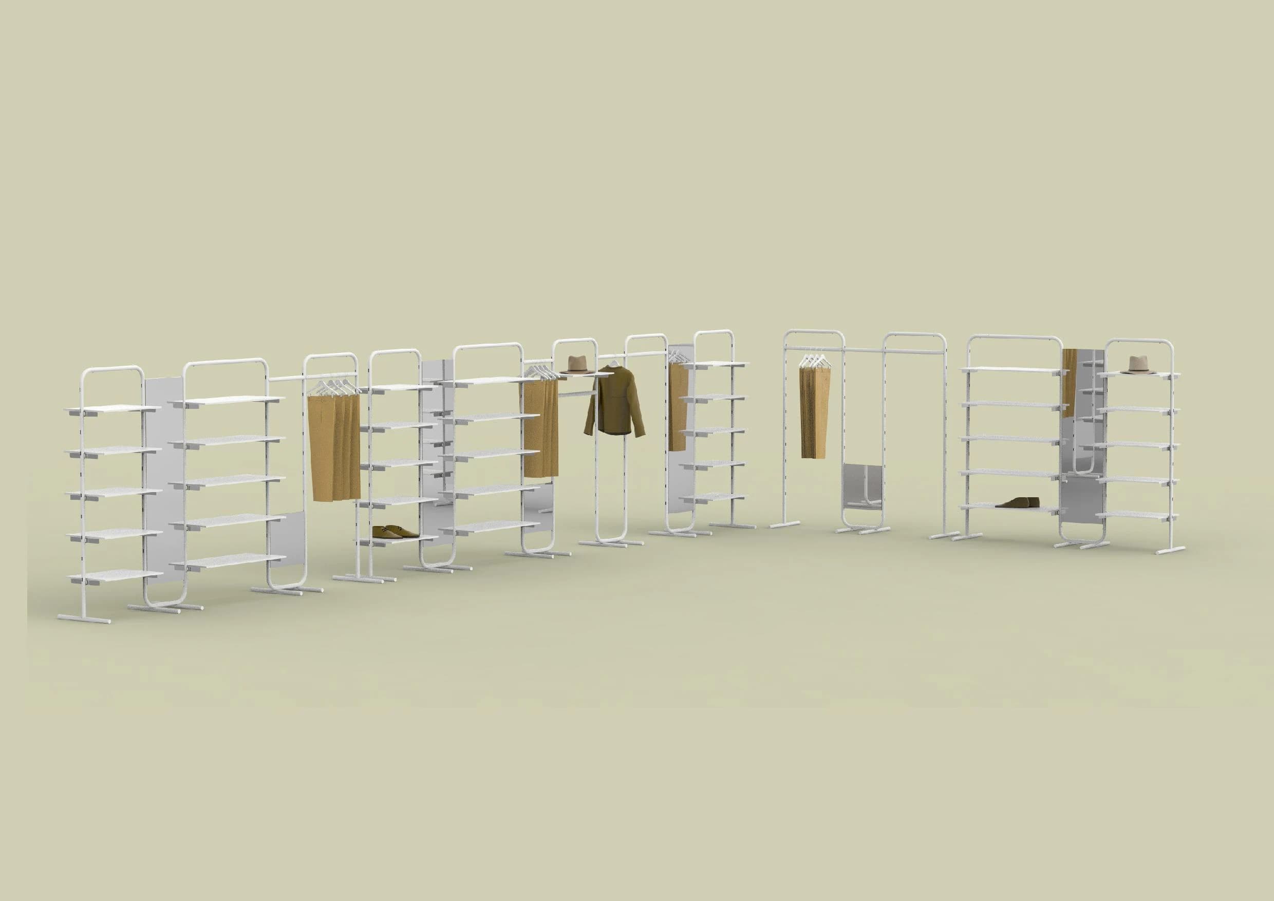 Utube — white finish configurations