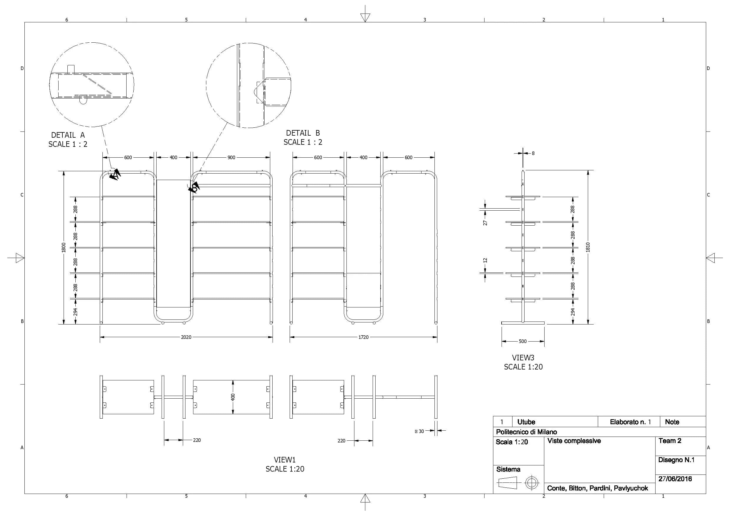 Utube technical drawing 1